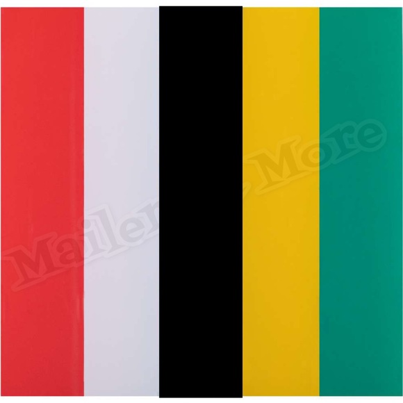 5 Rolls Duck Tape, Multiple Colors - 60 feet  5 ct, .75” x 12ft x 7 mil per roll - Picture 2 of 5